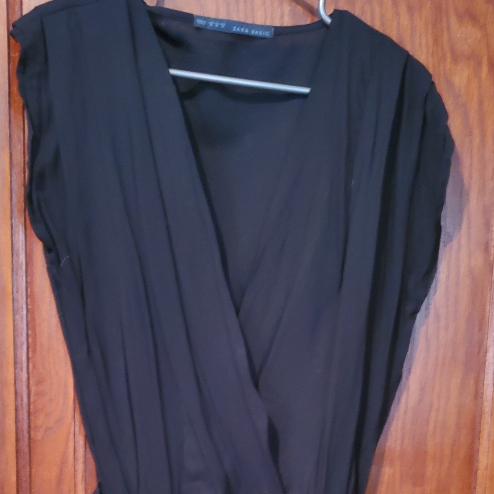 Zara black dress